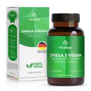 Produktabbildung: Vitabay Omega 3 VEGAN 1100 mg 60 St