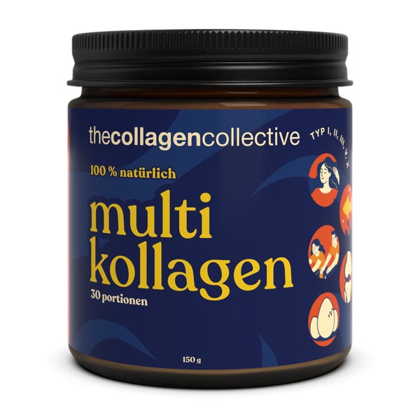 Multi Kollagen Pulver Typ 1, 2, 3, 5, 10 150 g