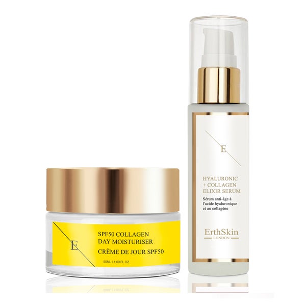 Spf Collagen Day Cream +Hyaluronsäure & Collagen Serum   Set 1 St