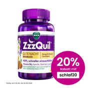WICK ZzzQuil® Gute Nacht Mango & Banane Melatonin 60 St