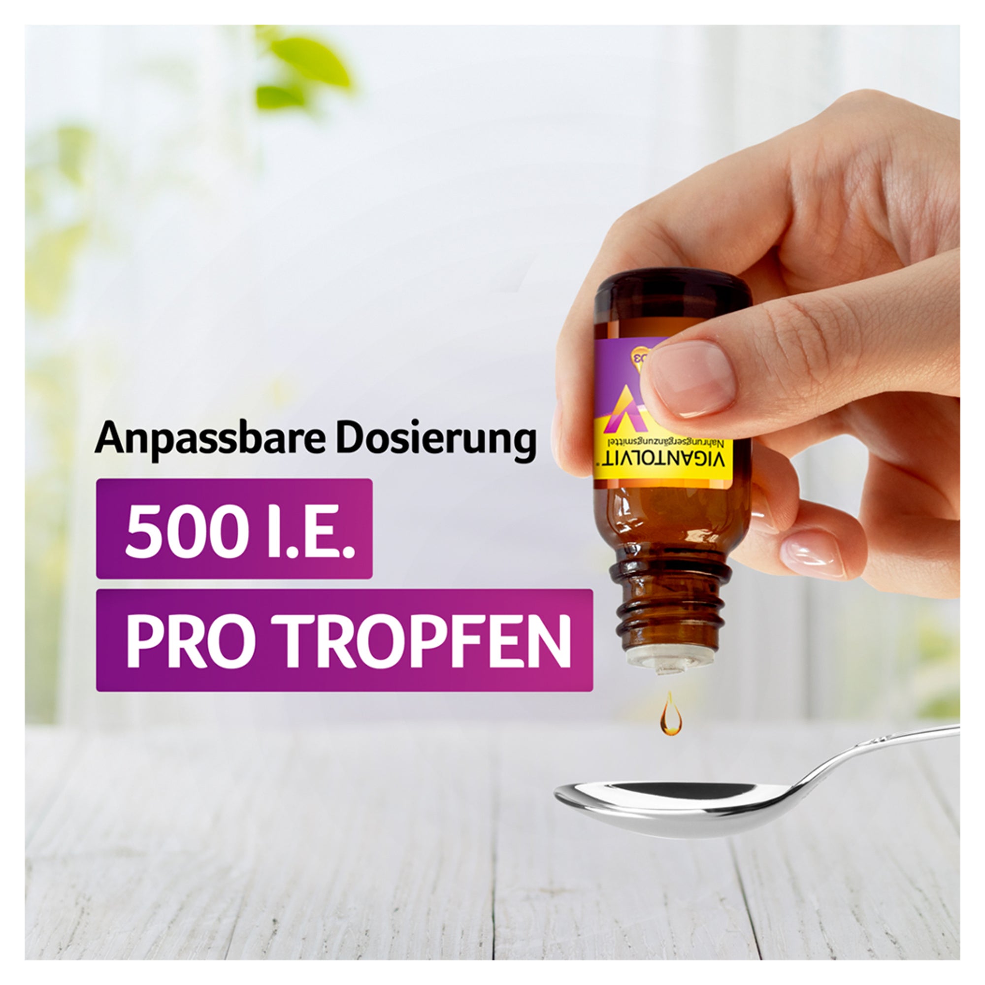 VIGANTOLVIT 500 I.E./Tropfen D3 Öl kaufen | medpex