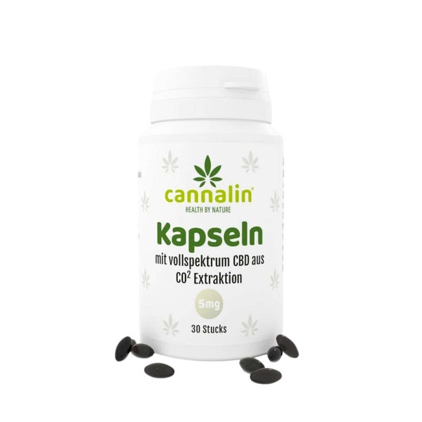 Cannalin - CBD Kapseln 5 mg 60 St