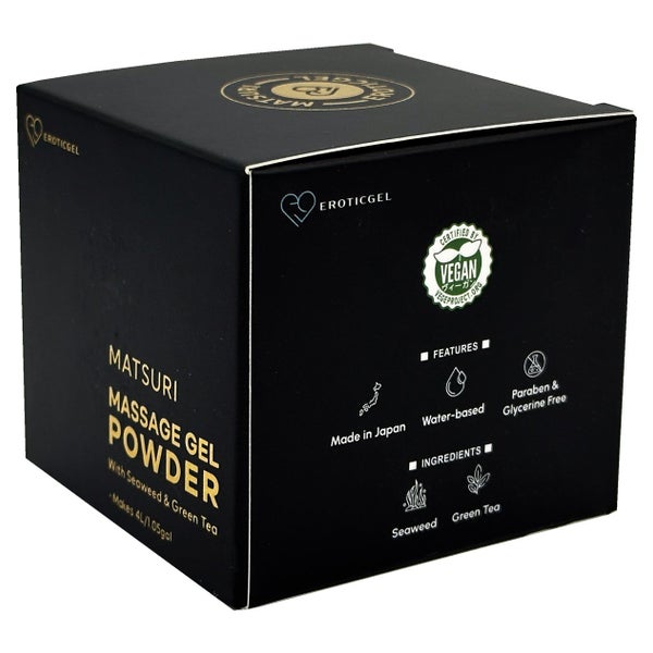 «Nuru Massage Gel Powder - MATSURI Edition» 40g bis zu 4L (0.04 kg) 40 g