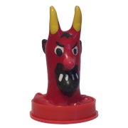 Scherzkondom „Red Devil“ Handbemalt Geschenk für Frechdachse (1 Stück) 1 St