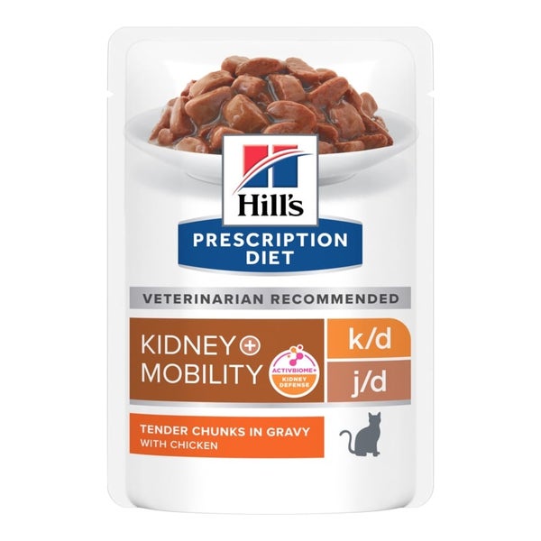 HILL'S PRESCRIPTION DIET k/d + Mobility mit Huhn 12x 1,02 kg
