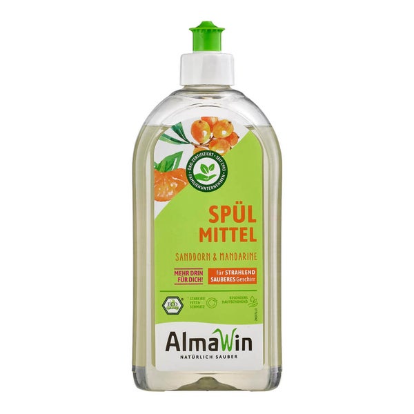 AlmaWin Spülmittel Sanddorn Mandarine Duft 0,5 l