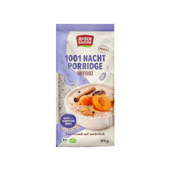 Rosengarten - 1001-Nacht Porridge ungesüßt 500 g