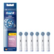 Oral-B  Aufsteckbürsten 6 Stück PRO Sensitive Clean weiß 1 St