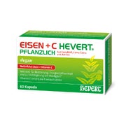 Produktabbildung: Eisen+c Hevert Pflanzlich Kapseln 60 St