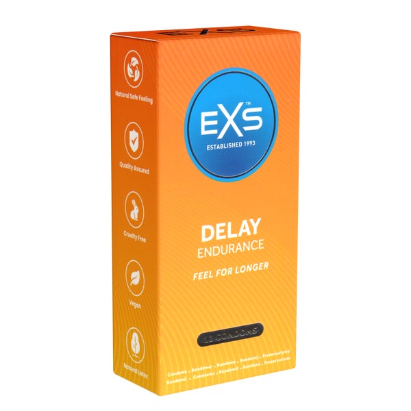 «Delay Endurance» - 12 transparente Kondome mit Lidokain (12 Kondome) 12 St
