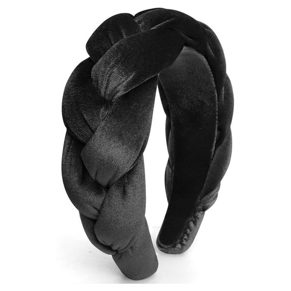 DRESHOW Samt Geflochtenes Stirnband Vintage Haarband Damen T 1 St