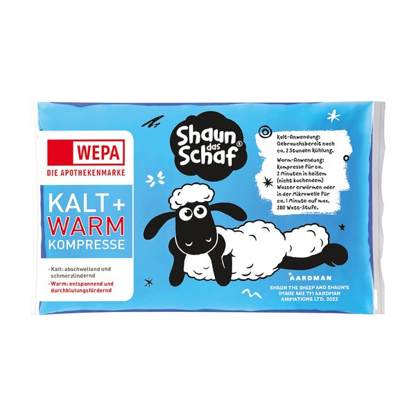 Kalt-warm Kompresse 8,5x14,5 cm Shaun da 1 St