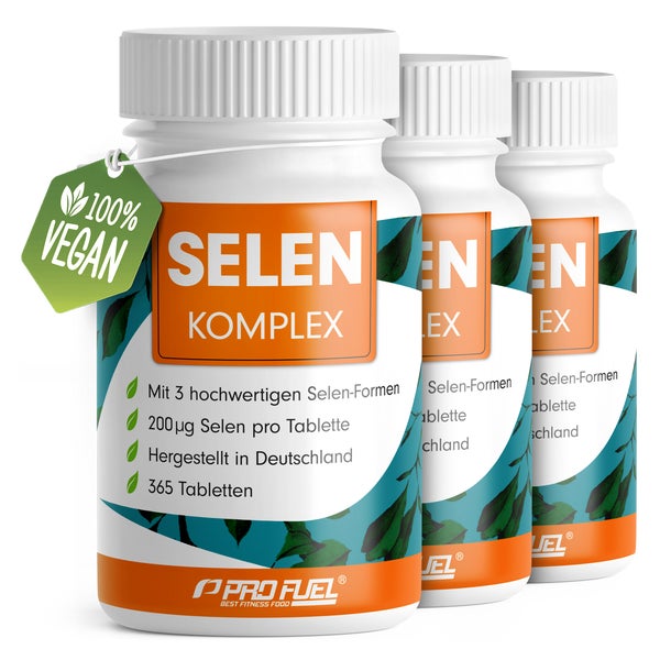 ProFuel - Selen hochdosiert 200µg - 3x 365 Tabletten 1095 St