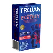 «Double Ecstasy» Spezialformkondome ohne Reservoir (10 Kondome) 10 St