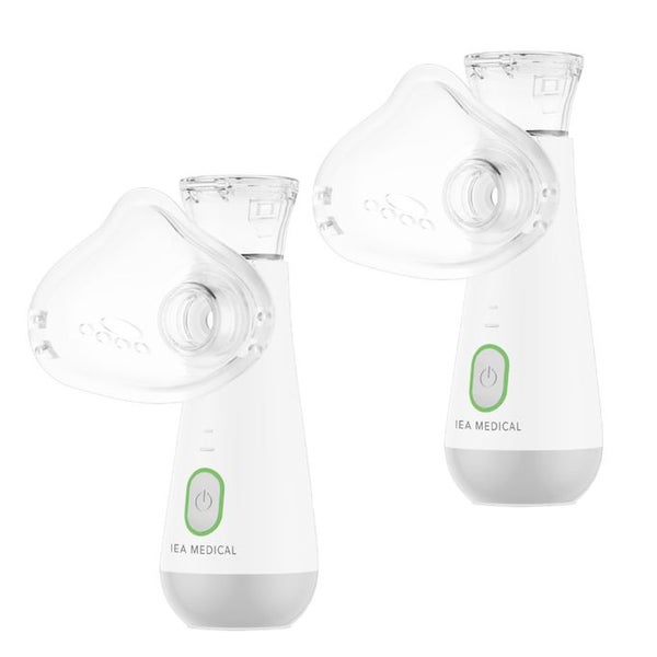 IEA Medical Inhalationsgerät Doppelpack in grau 2 St