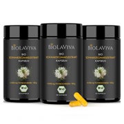BIOLAVIVA Schwarzkümmel-Extrakt mit 5% Thymochinon| 3x60 Stk 180 St