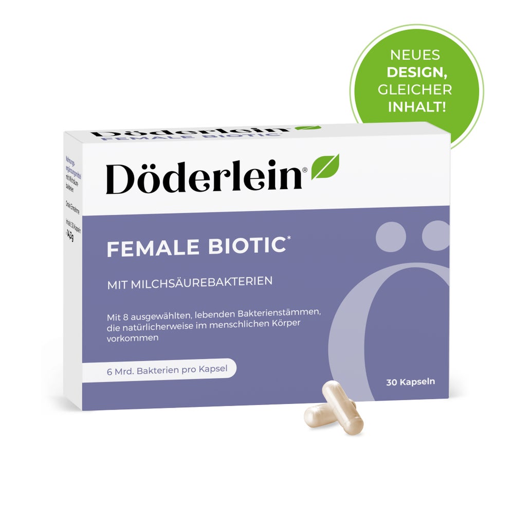 DÖDERLEIN Female Biotic mit Milchsäurebakterien 30 St