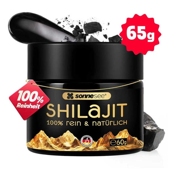 Sonnesee® Shilajit Harz – 100% rein & natürlich 60 g
