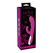 JAVIDA - Samtiger Rabbitvibrator mit 2 Motoren 1 St