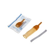 Romed Urinalkondom, externer Katheter, Latex, mit Klebestreifen, Gr. L (30 mm) 10 St