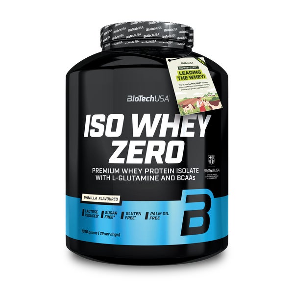 BioTech Iso Whey Zero - Vanille 1.816 kg