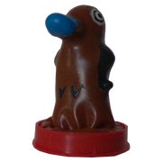 Scherzkondom mit Figur «Schnabeltier» handbemalt (1 Stück) 1 St