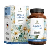 Produktabbildung: Betain HCL Komplex mit Pepsin, Chlorid & Kamille - MAGENBALANCE - 120 vegane Kapseln - NATURTREU® 120 St