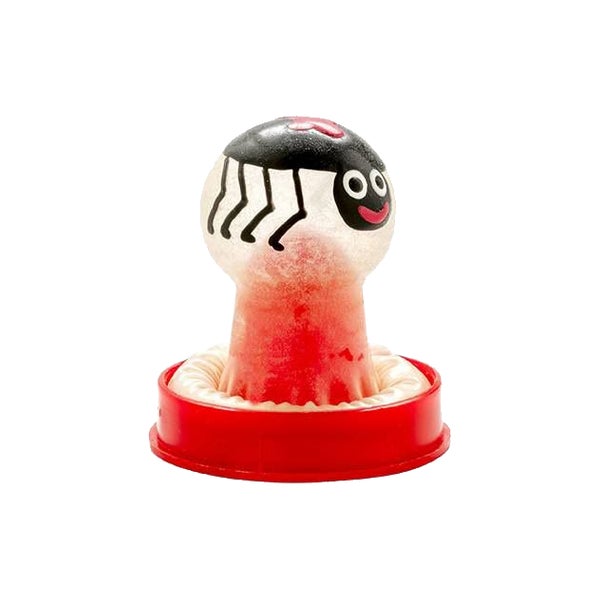 Scherzkondom «Spinne» – handbemalt, originelles Latexdesign (1 Stück) 1 St