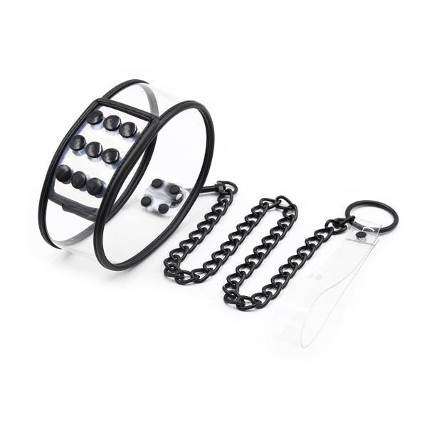 Clear CTRL Button Collar 1 St