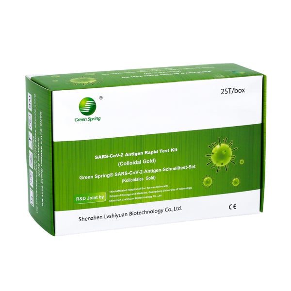 Green Spring SARS-CoV-2 Antigen Schnelltest 25 25 St 25 St
