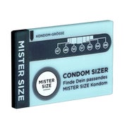 «Condom Sizer», optimale Kondomgröße, robustes Material 1St. (1 Stück) 1 St
