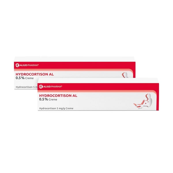 HYDROCORTISON AL 0,5% Creme Doppelpack 2X30 g