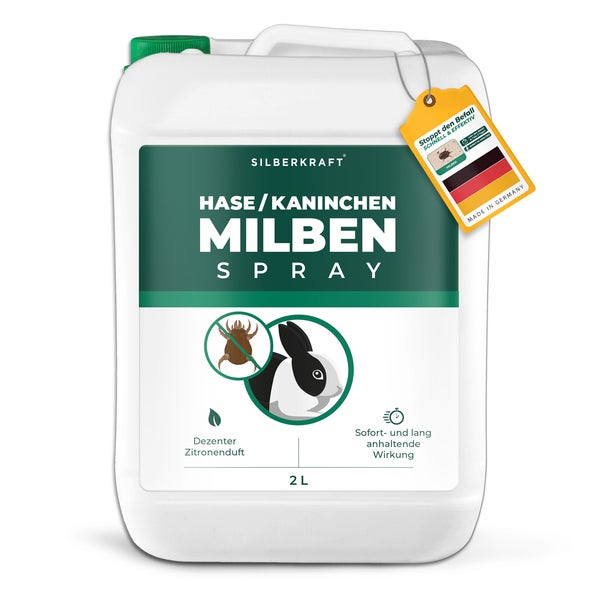 Silberkraft Milbenspray Hase/Kaninchen 2 L 2000 ml