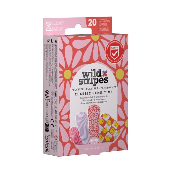 Wild Stripes Classic Sensitive Pastel Fun 20 St