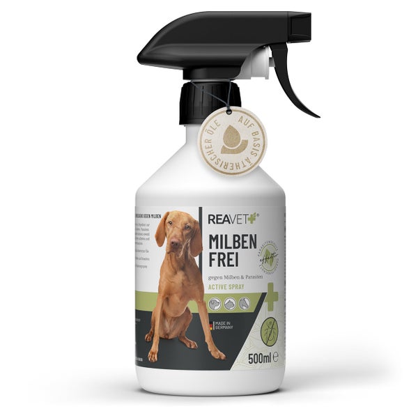Milben Frei Spray für Haustiere 500 ml