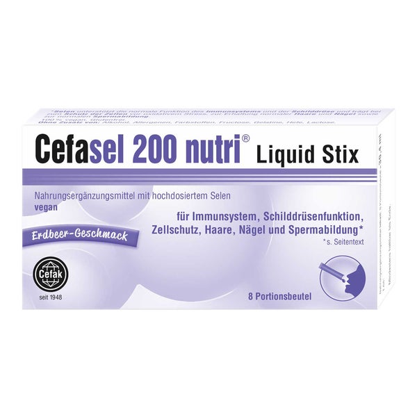 Cefasel 200 Nutri Liquid Stix 8 St