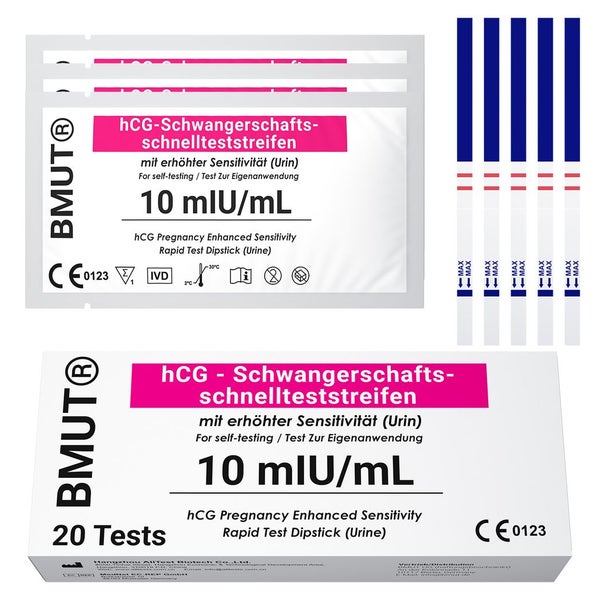 BMUT Schwangerschaftstest ultraempfndlich 10mIU/ml 20 St
