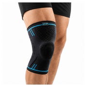AGILE NOW Kniebandage Basic Plus Blau M 1 St