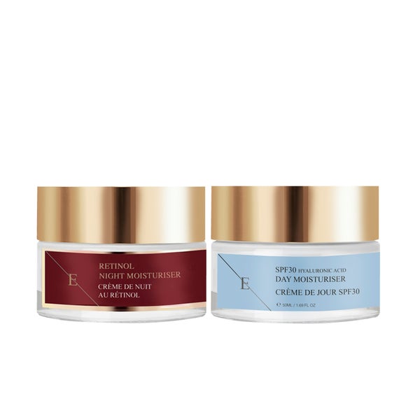 Retinol-Nachtfeuchtigkeitscreme + Spf-Hyaluronsäure-Tagescreme Set 1 St