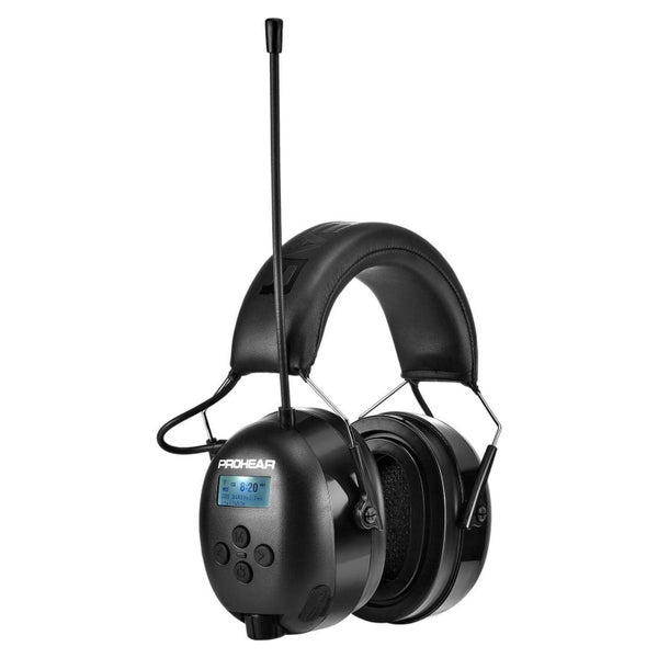 Gehörschutz Radio Bluetooth DAB FM Mikrofon Schwarz-gel 1 St