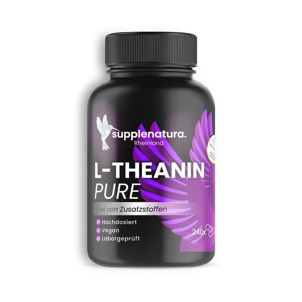 supplenatura® L-Theanin Pure - Kapseln - 200mg Tagesdosis 240 St