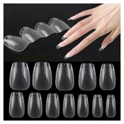 Nagelspitzen 552 Stück kurze Coffin Ballerina Full Cover vor 1 St