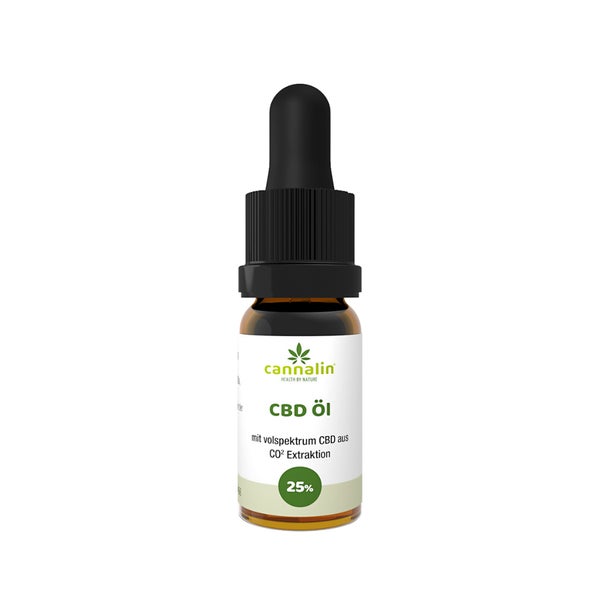 Cannalin - CBD Öl Vollspektrum - 25% 10 ml
