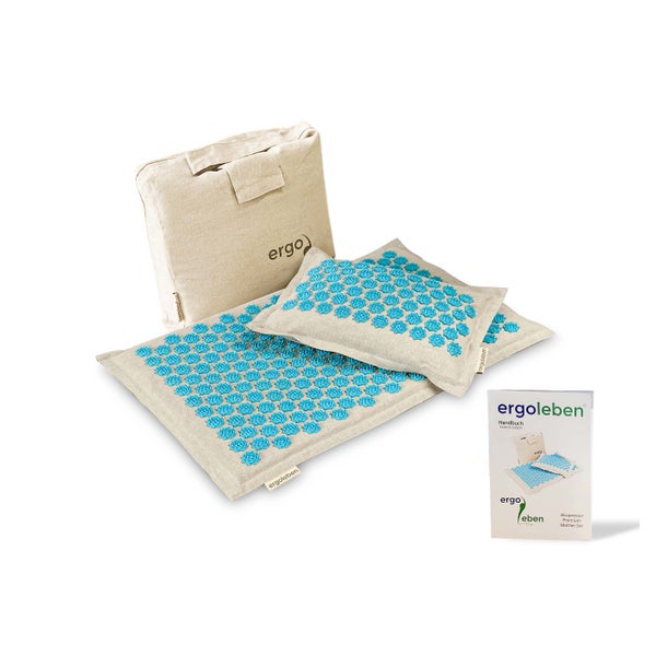 ERGOLEBEN Akupressur Premium Matten Set mint 1 St