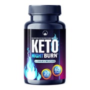 Saint Nutrition® KETO NIGHT BURN mit Melatonin |  Diät 30 g