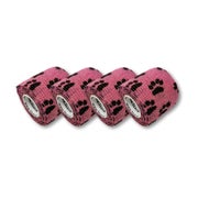 Produktabbildung: LisaCare Pfotenverband - Tierbandagen Rosa - 5cm x 4,5m 4 St