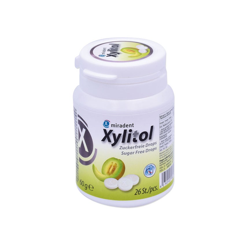 Miradent Xylitol Drops Melon Dose 60 g