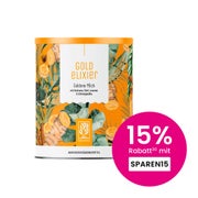Produktabbildung: Goldene Milch mit Kurkuma, Zimt, Lucuma & Ashwagandha - GOLDELIXIER - Getränkepulver 30 Portionen - NATURTREU® 300 g