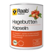 Produktabbildung: Raab Vitalfood® Bio Hagebutten Kapseln 150 St