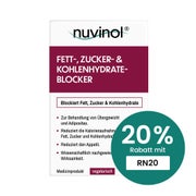 Produktabbildung: nuvinol Fett-, Zucker- & Kohlenhydrate-Blocker 45 St